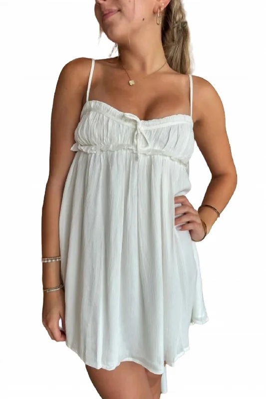 Sale Alert – Get Ready to Shop!Bella Mini Dress In White