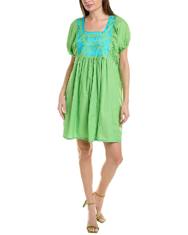 Today’s Deals, Tomorrow’s Regrets!bella tu Embroidered Linen Mini Dress