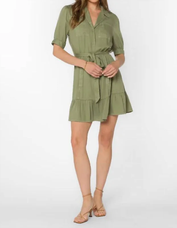 Buy More, Save More!Belva Mini Dress In Olive