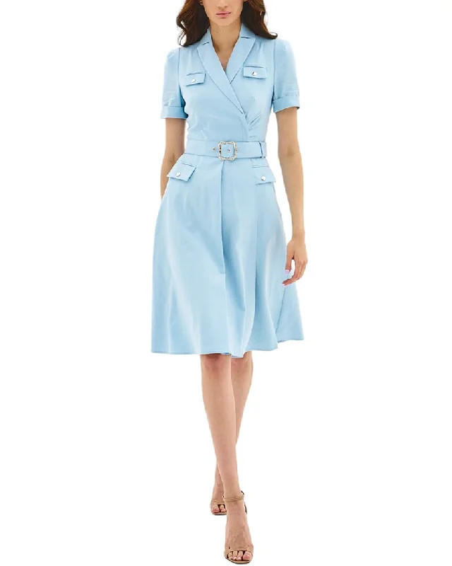 Get Ready to Save!BGL Linen-Blend Midi Dress