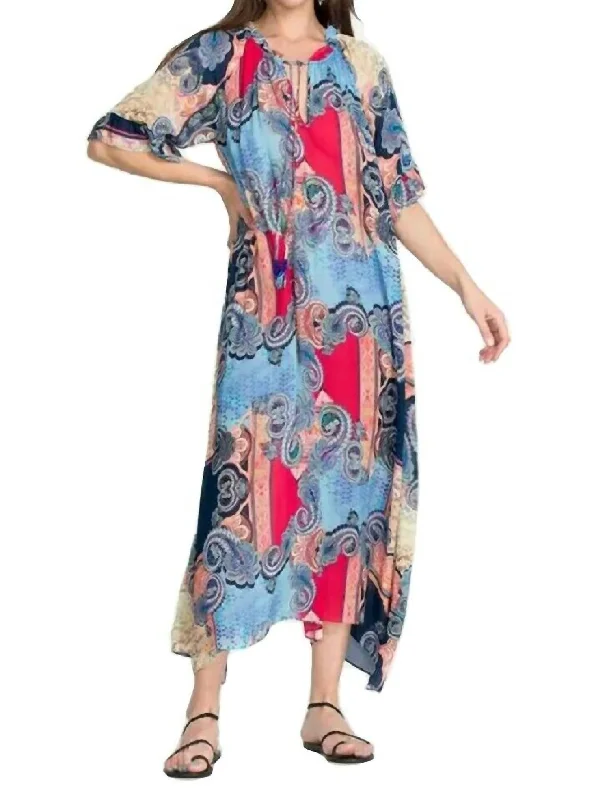 Get It Before It’s Gone!Cordelia Easy Midi Dress In Multi
