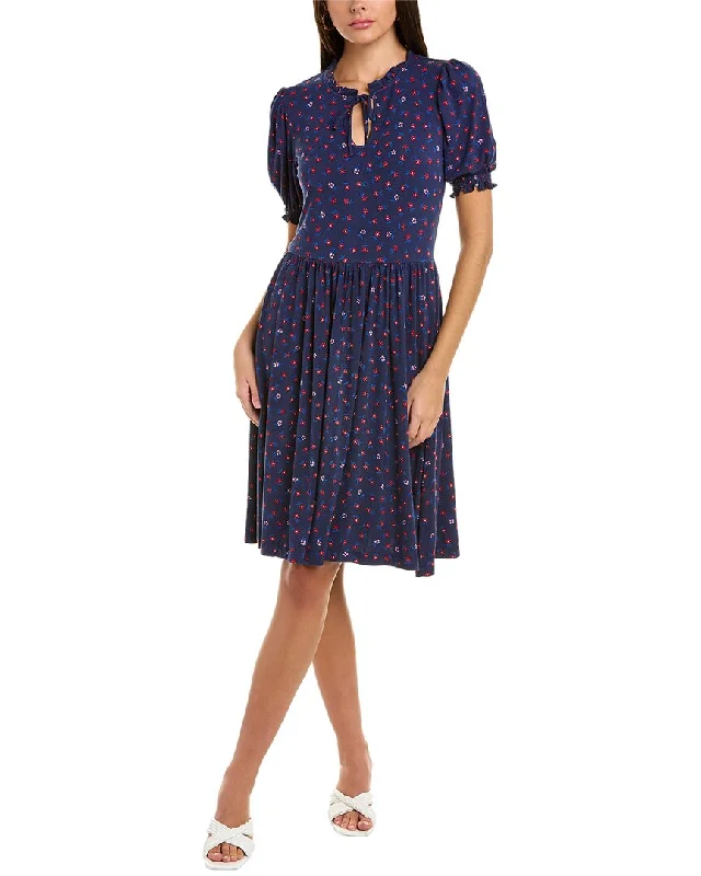 Special Offer – Act Fast!Draper James Tie Neck Midi Dress