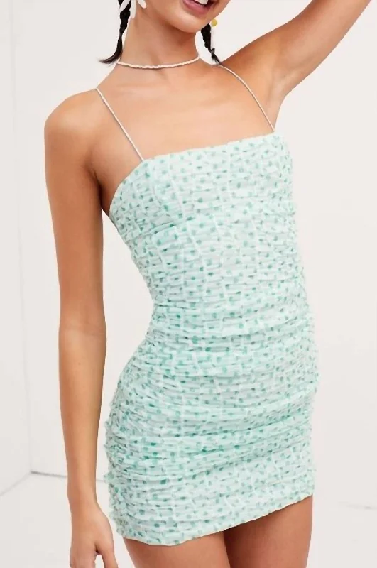 Your Discount is Waiting!Drea Mini Dress in Green
