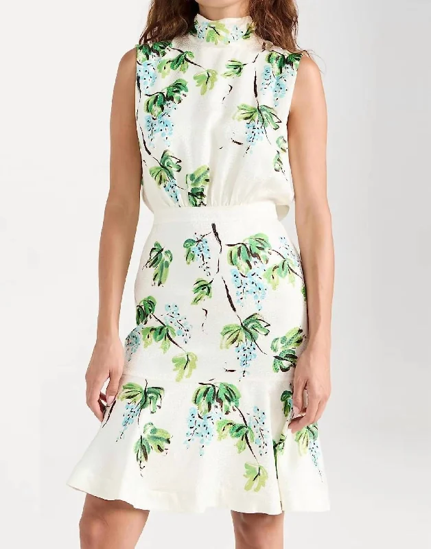 Grab Yours Before It’s Too Late!Fleur Short Mini Dress In Multi