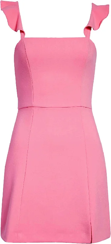 Get More, Spend Less – Shop Now!French Connection Women's Whisper Ruffle Strap Mini Dress, Sea Pink Get More, Spend Less – Shop Now!French Connection Women's Whisper Ruffle Strap Mini Dress, Sea Pink