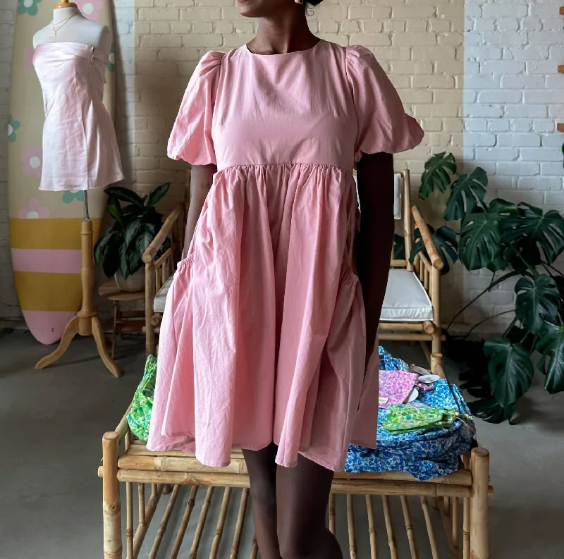 Get It Before It’s Gone!Harper Mini Dress In Pink