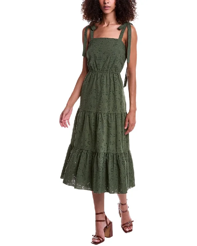 Your Best Deals Are Here!Jason Wu Eyelet Midi Dress