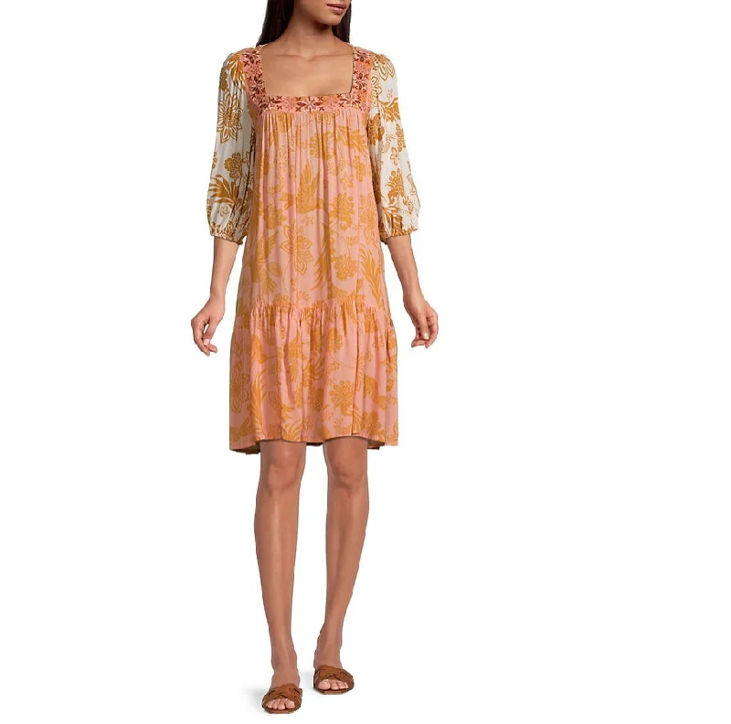 The Sale You’ve Been Waiting For!Johnny Was Kalik Mini Dress Multicolor