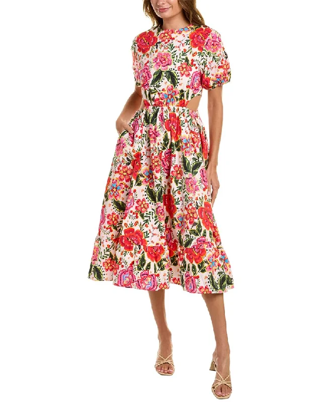 Shop the Hottest Deals!Leota Poplin Midi Dress