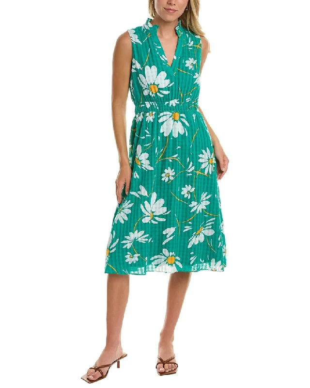 Score Huge Discounts Today!London Times Ruffle Collar Midi Dress