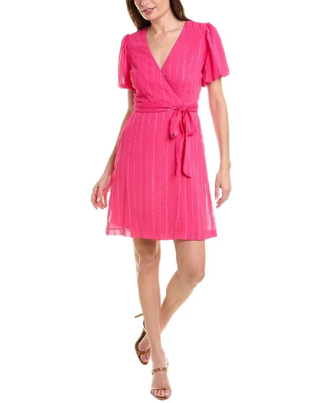 Bigger Savings, Better Shopping!Maison Tara Dobby Stripe Mini Dress