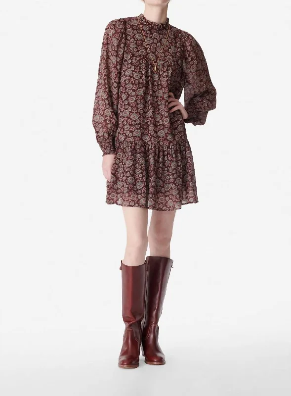 Your Favorite Sale is Back!Marron Bethany Mini Dress In Classic Brown