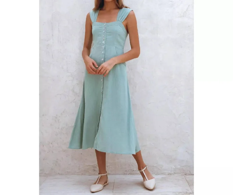 Get the Best for Less!Mira Midi Dress In Sage
