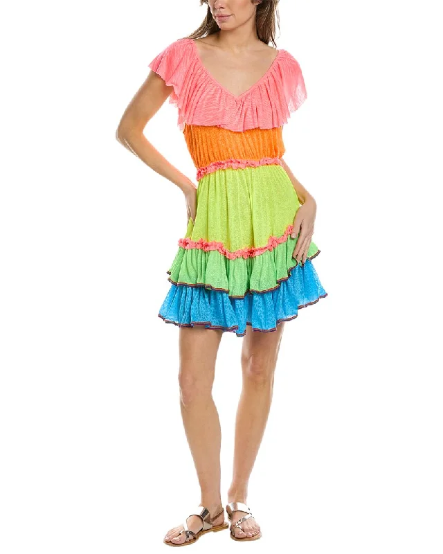 Act Fast – Limited Time Savings!Pitusa Ruffle Mini Dress