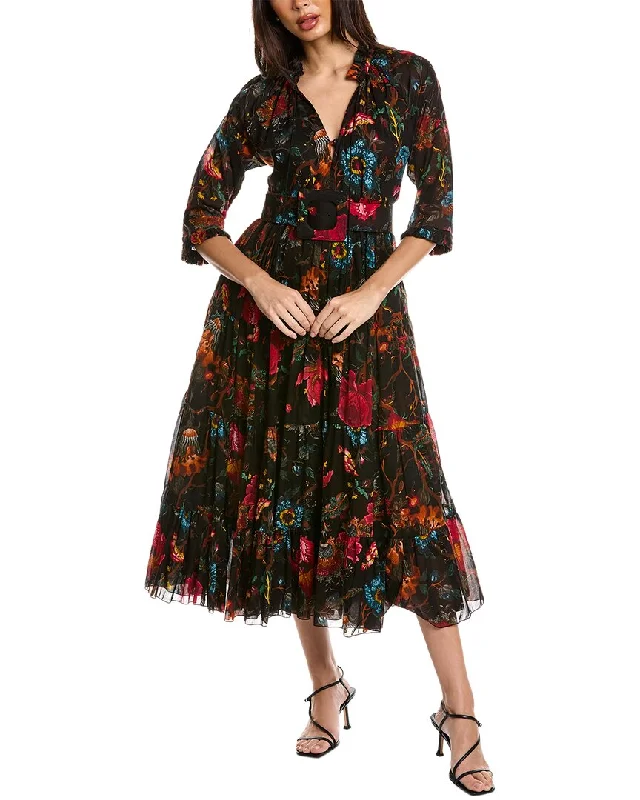 Enjoy Huge Discounts Now!Samantha Sung Eden Midi Dress