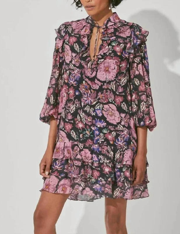 Must-Have Deals Inside!Samaya Mini Dress in Jolie Floral Print