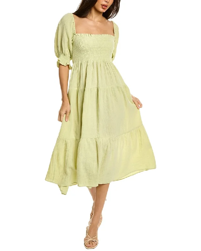 One Click Away from Big Savings!Serenette Frankie Midi Dress