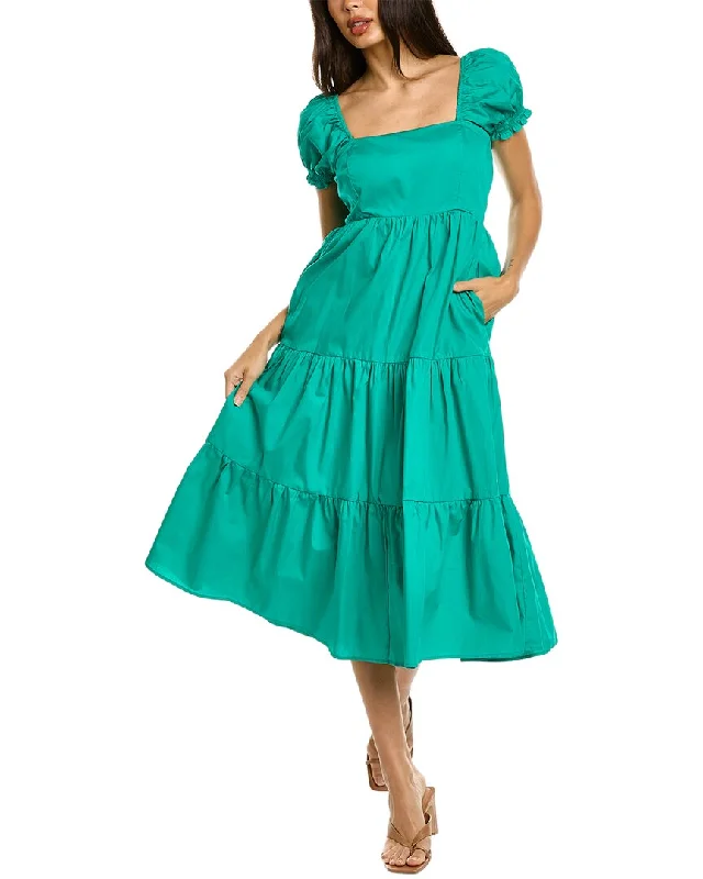 More Discounts, More Joy!Serenette Josephine Midi Dress