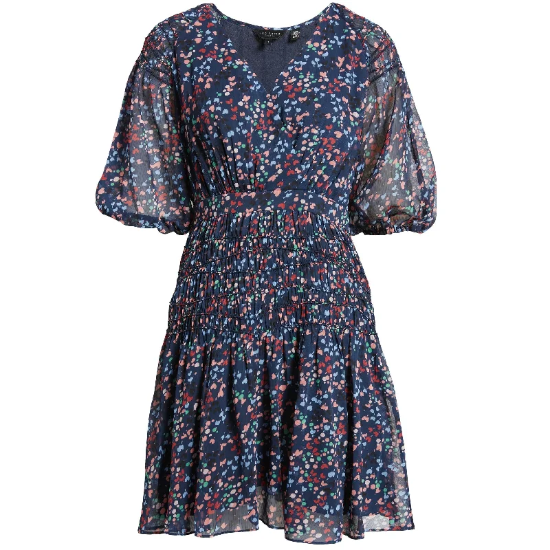 Exclusive Offers You’ll Love!Ted Baker Women's Casidee Heart Print Puff Sleeve Chiffon Mini Dress Exclusive Offers You’ll Love!Ted Baker Women's Casidee Heart Print Puff Sleeve Chiffon Mini Dress