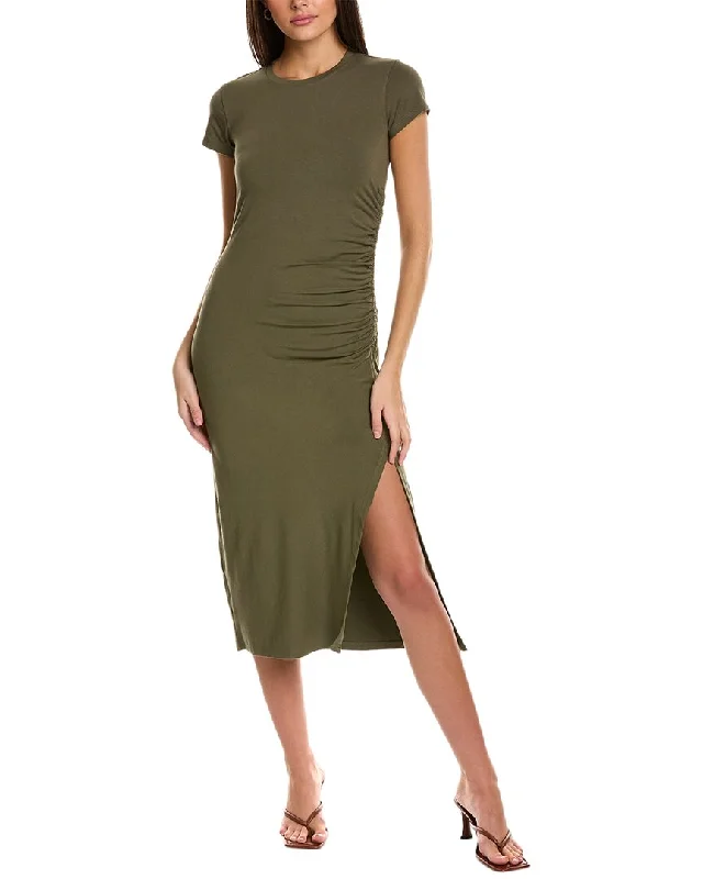 Massive Price Cuts!Theory Shirred Midi Dress