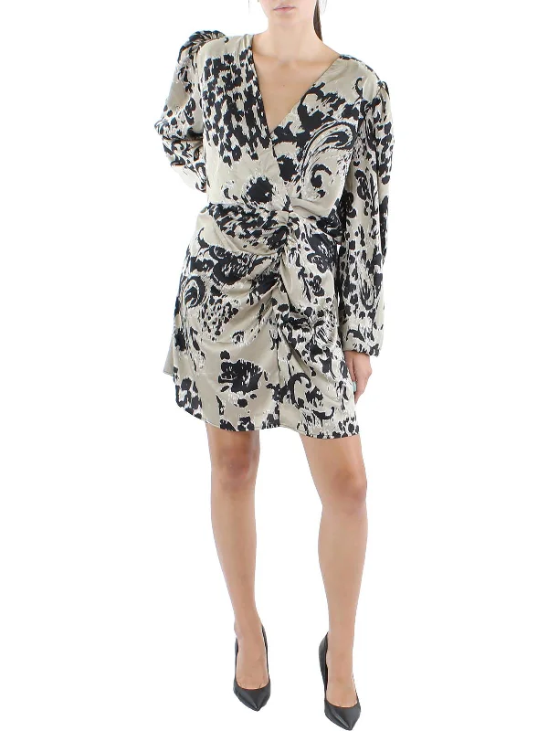 Price Drops You’ll Love!Womens Ruched Knee Midi Dress