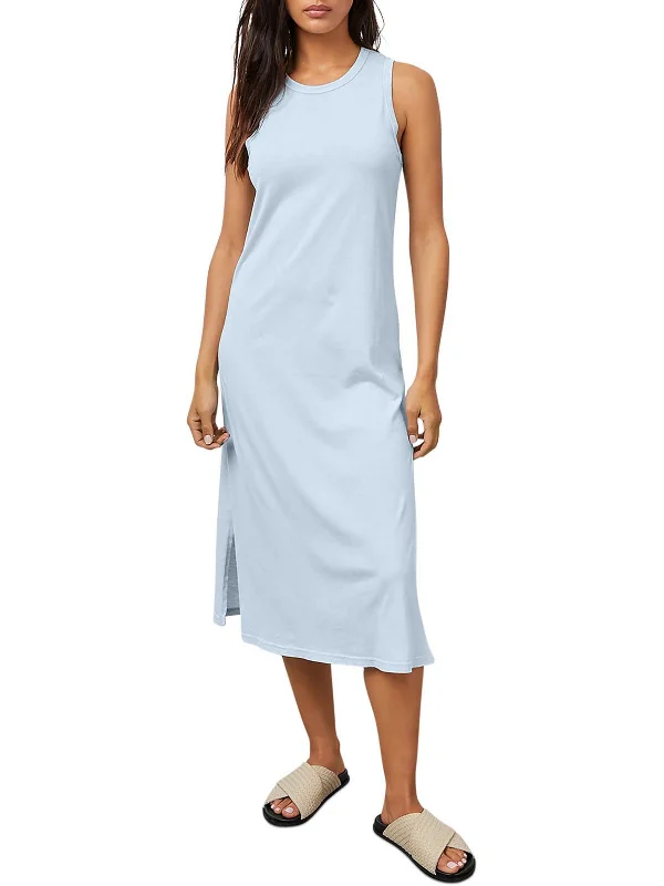 Save More with Every Purchase!Womens Slit Tank Midi Dress