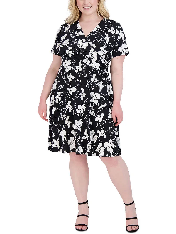 The Best Deals Won’t Wait!Womens Tiered Knee Midi Dress