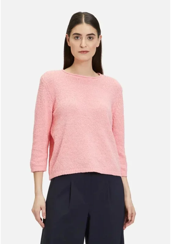 Exclusive Savings This Week!Betty Barclay Knit Cropped Sleeve Jumper, Pink