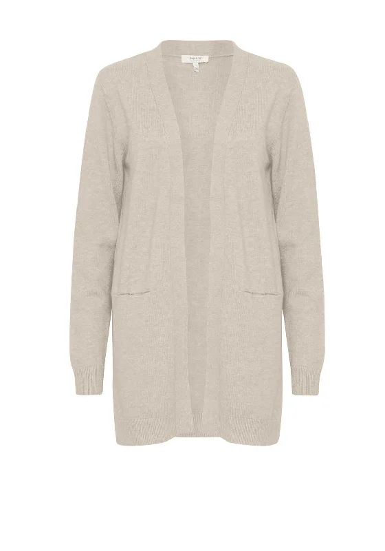 Time to Save Big!b.Young Nonina Open Front Cardigan, Beige