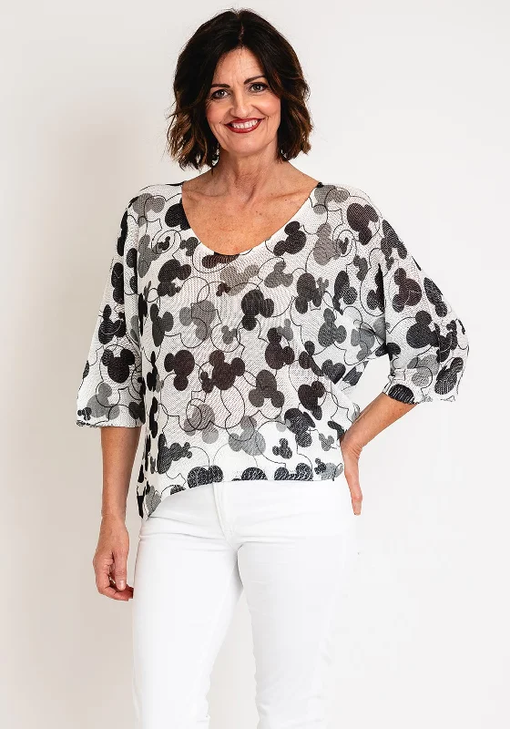 Shop Now and Save!Serafina Collection One Size Mouse Print Jumper, Black