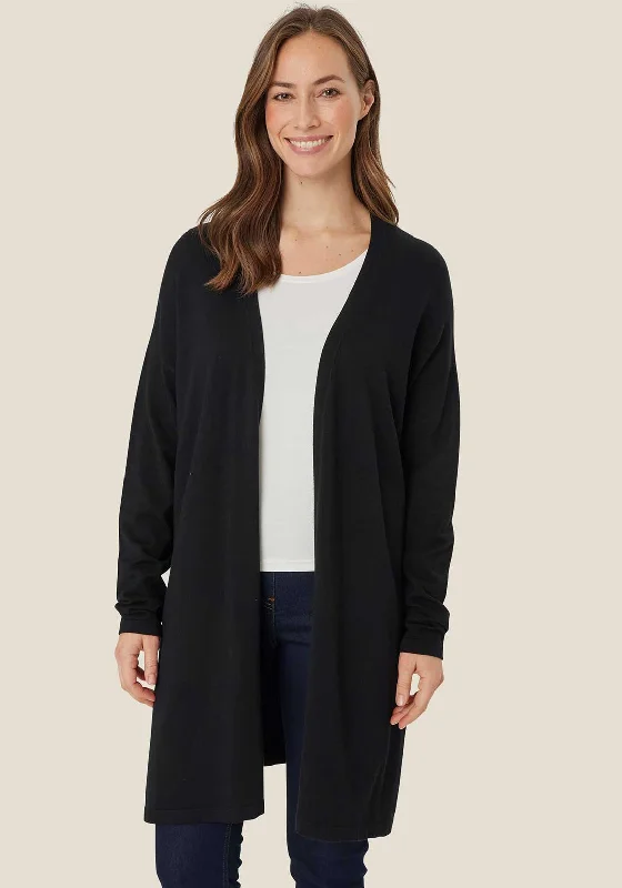 Get the Best for Less!Masai Lon Loose Fit Cardigan, Black
