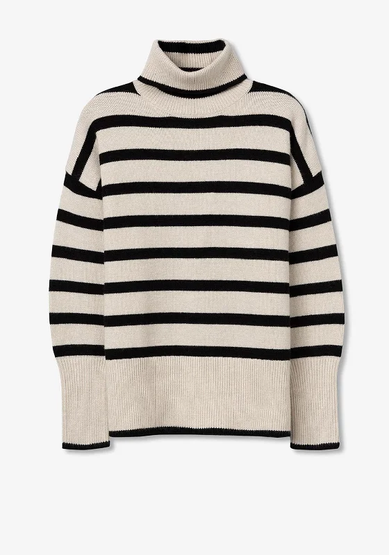 Shop Smart, Save Big!Tiffosi Circe Striped Jumper, Beige & Black