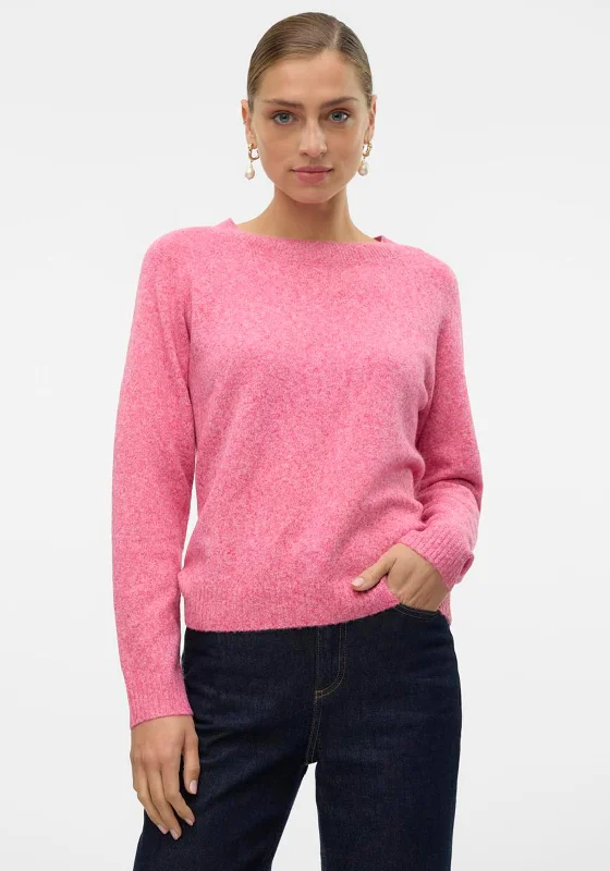 The Sale You’ve Been Waiting For!Vero Moda Doffy Knit Sweater, Magenta