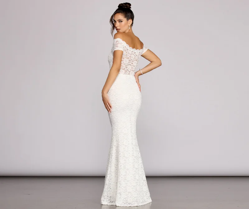 Shop Now and Save!Adley Lace Gown