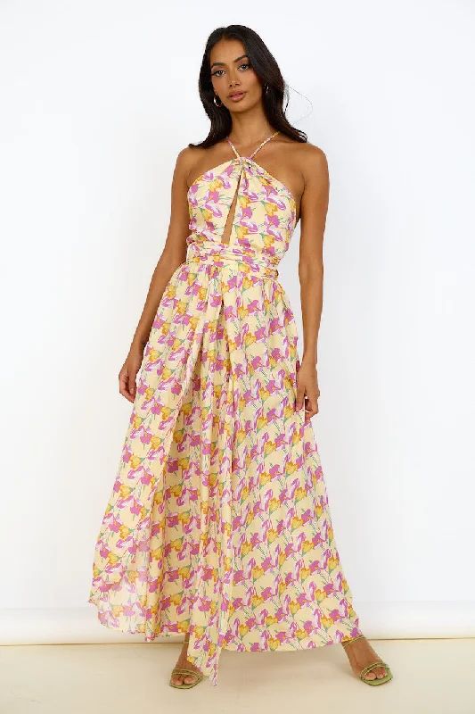 Flash Sale – Act Fast!Celestial Dreams Maxi Dress Floral