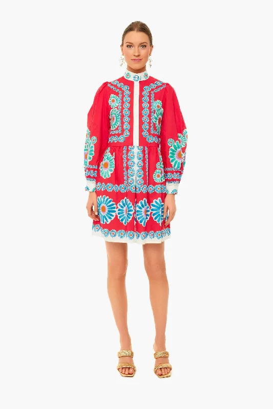 Unbeatable Prices!Daisy Placee Red Shorty Dress