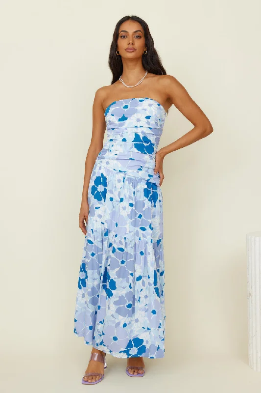 Huge Savings – Act Now!Daydreamer Maxi Dress Blue