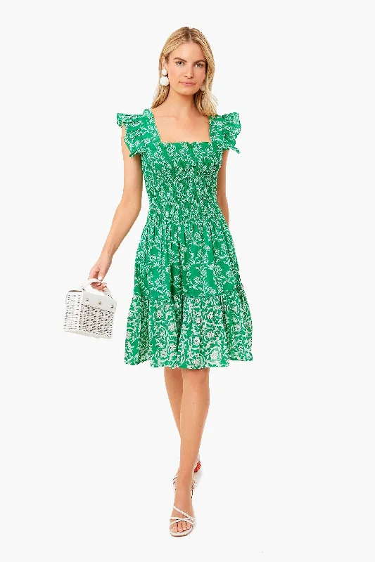 Shop Before It’s Gone!Exclusive Frankie Green Elena Dress