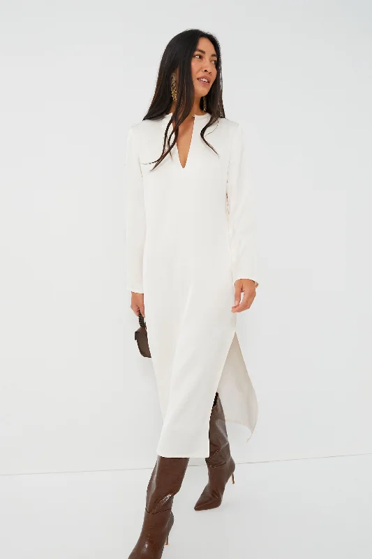 Your Shopping Wish, Our Discount Command!Ivory Isabel Long Sleeve Dress