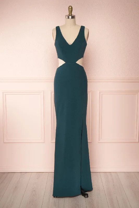 Best Deals Just for You!Kiira Emerald | Green Mermaid Gown