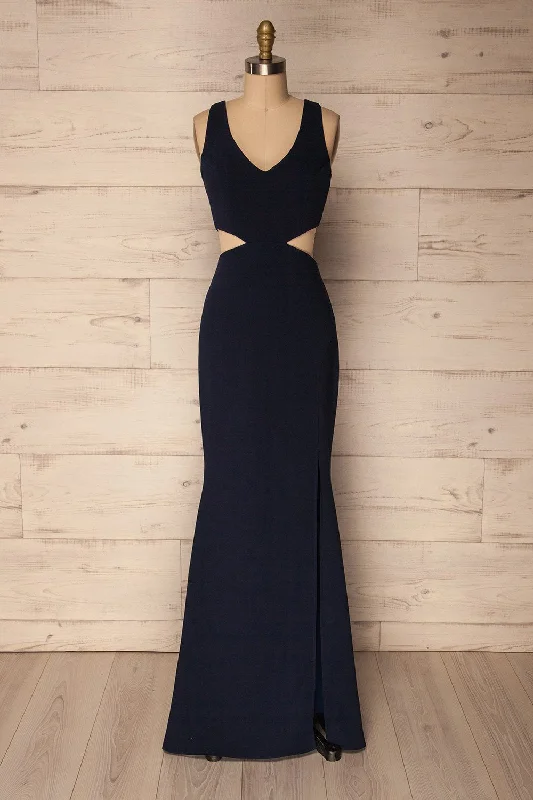 Your Discount is Waiting!Kiira Navy | Mermaid Gown