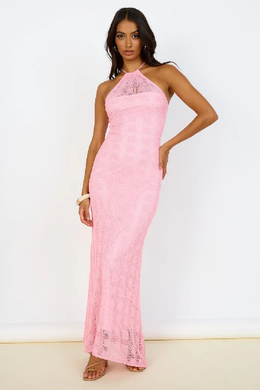 One Day Only – Huge Savings!Kombucha Maxi Dress Pink