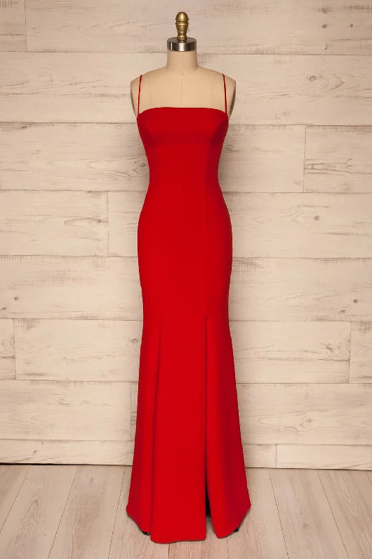 Bigger Savings, Better Shopping!Milena Red | Mermaid Gown