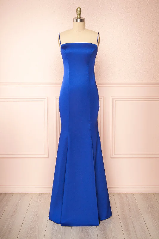 Great Deals, Just for You!Naomie Blue | Silky Mermaid Gown