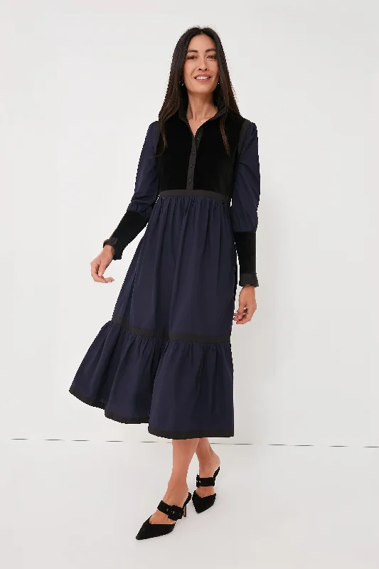 Incredible Savings Inside!Navy Kavita Dress