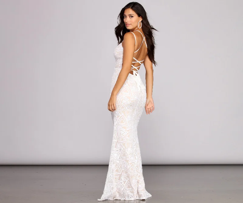 Incredible Savings Inside!Samantha Sequin Formal Dress