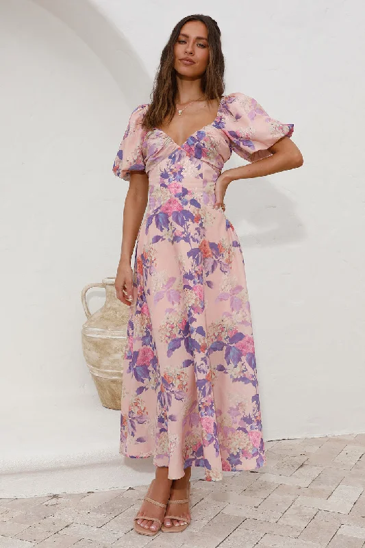 Incredible Savings Inside!Sing Along Maxi Dress Pink