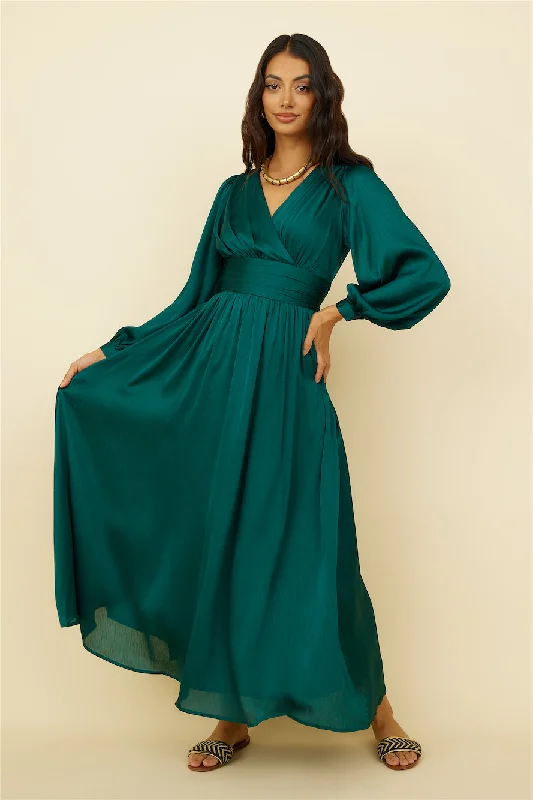 Limited Deals, Unlimited Savings!Sunshine Girl Maxi Dress Green