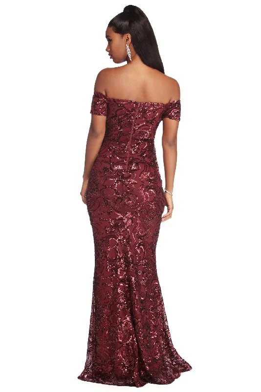 Don’t Wait – Shop Today!Talia Formal Sequin Long Dress