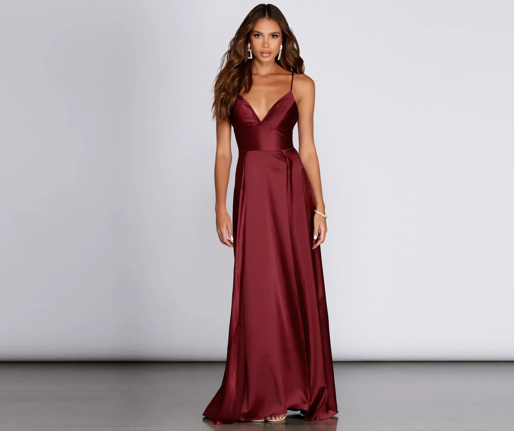 Save More When You Shop More!Taylar Satin Gown